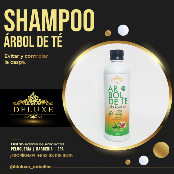 Shampoo arbol de té - evita y controla la caspa