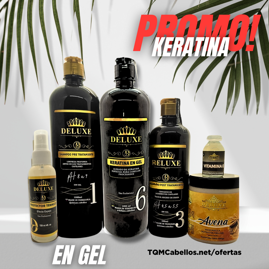 Combo Keratina en Gel